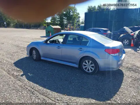 2011 Subaru Legacy 2.5I Premium VIN 4S3BMBC67B3212954 фото 4