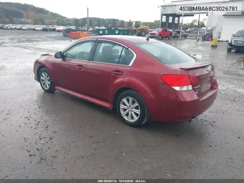 4S3BMBA68C3026781 — 2012 Subaru Legacy, фото 4 с аукциона IAAI, Передняя часть