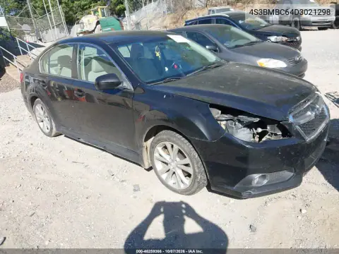 4S3BMBC64D3021298 — 2013 Subaru Legacy, Передняя часть, фото до ремонта