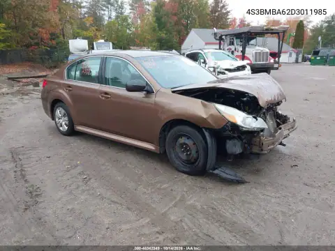 4S3BMBA62D3011985 — 2013 Subaru Legacy, Передняя часть, фото до ремонта