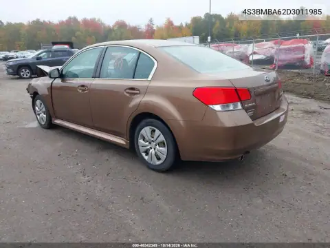 4S3BMBA62D3011985 — 2013 Subaru Legacy, фото 4 с аукциона IAAI, Передняя часть