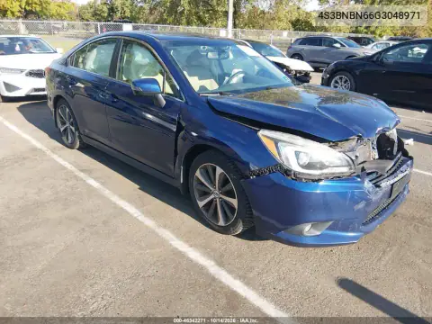 4S3BNBN66G3048971 — 2016 Subaru Legacy, Передняя и задняя части, фото до ремонта