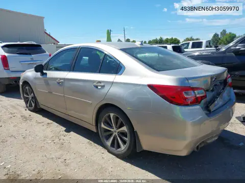 2017 Subaru Legacy 3.6R Limited VIN 4S3BNEN60H3059970 фото 3