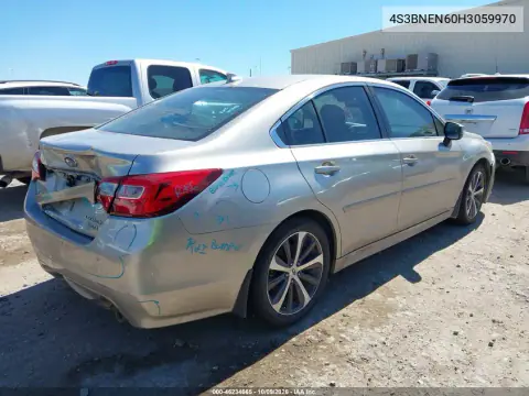 2017 Subaru Legacy 3.6R Limited VIN 4S3BNEN60H3059970 фото 4