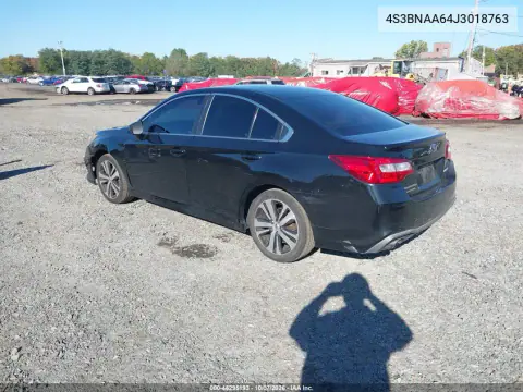 2018 Subaru Legacy 2.5I VIN 4S3BNAA64J3018763 фото 4