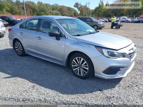 4S3BNAB68K3037929 — 2019 Subaru Legacy, Левая сторона, фото до ремонта