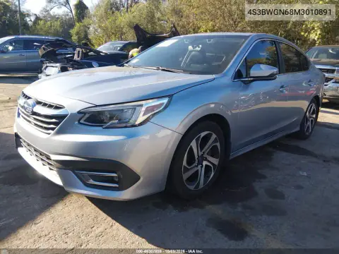 2021 Subaru Legacy Limited Xt VIN 4S3BWGN68M3010891 фото 3