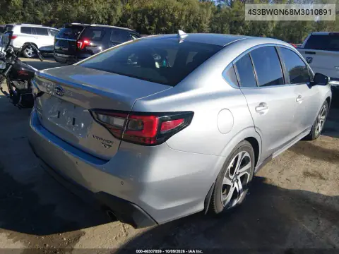 2021 Subaru Legacy Limited Xt VIN 4S3BWGN68M3010891 фото 5