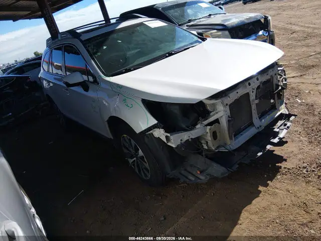 4S4BSBNC7F3274574 — 2015 Subaru Outback 2.5I Limited, Передняя часть (Front End), фото до ремонта