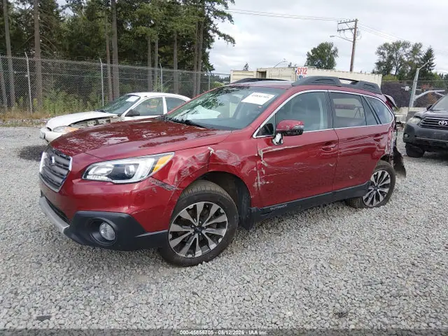 4S4BSANC2G3336393 — 2016 Subaru Outback 2.5I Limited, фото 2 с аукциона IAAI 14.10.2026, Задняя часть