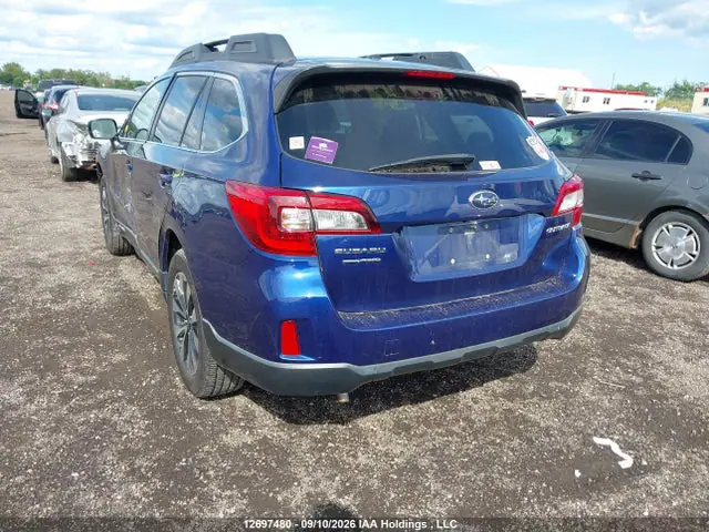 4S4BSCLC2H3214410 — 2017 Subaru Outback 2.5I Limited, фото 3 с аукциона IAAI 14.10.2026, Левый бок