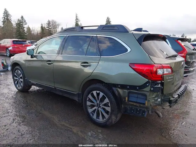 4S4BSANC4H3208237 — 2017 Subaru Outback 2.5I Limited, фото 3 с аукциона IAAI 14.10.2026, Правый бок