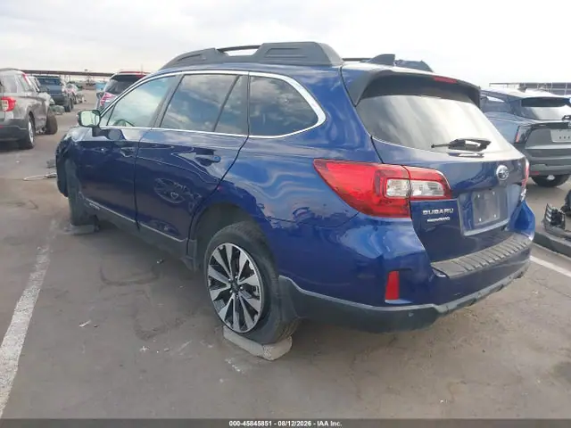 4S4BSANC2H3342745 — 2017 Subaru Outback 2.5I Limited, фото 3 с аукциона IAAI 29.09.2026, Правый бок