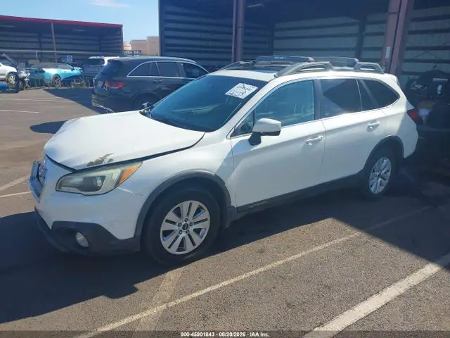 2015 Subaru Outback 2.5i Premium VIN 4S4BSBEC1F3265336 фото 2