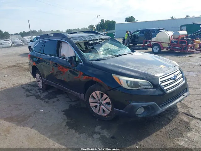 2015 Subaru Outback 2.5i Premium VIN 4S4BSBHC4F3290484 фото 1