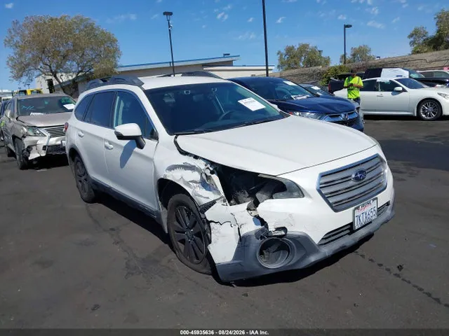 2015 Subaru Outback 2.5i Premium VIN 4S4BSAFC1F3316150 фото 1