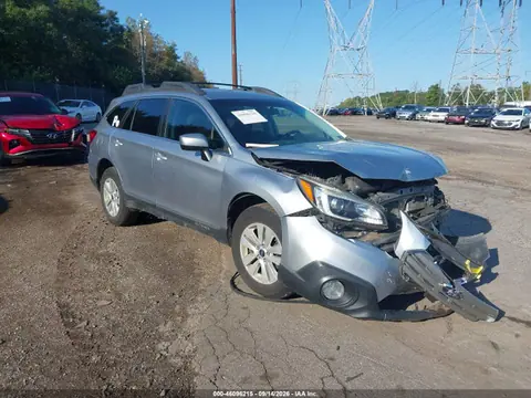 4S4BSACC8H3437720 — 2017 Subaru Outback 2.5I Premium, Передняя часть слева (Left Front), фото до ремонта