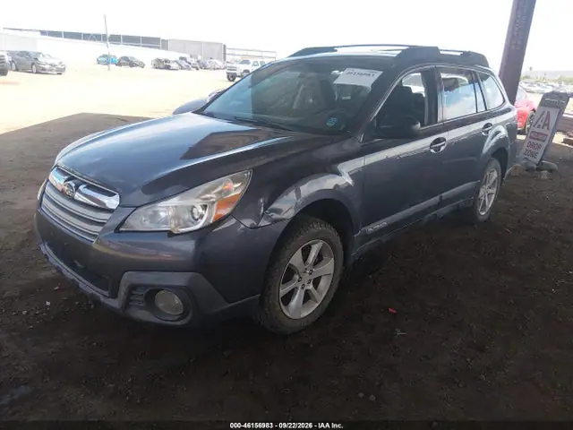 4S4BRCAC2E3248504 — 2014 Subaru Outback 2.5I, фото 2 с аукциона IAAI 06.10.2026, Естественный износ