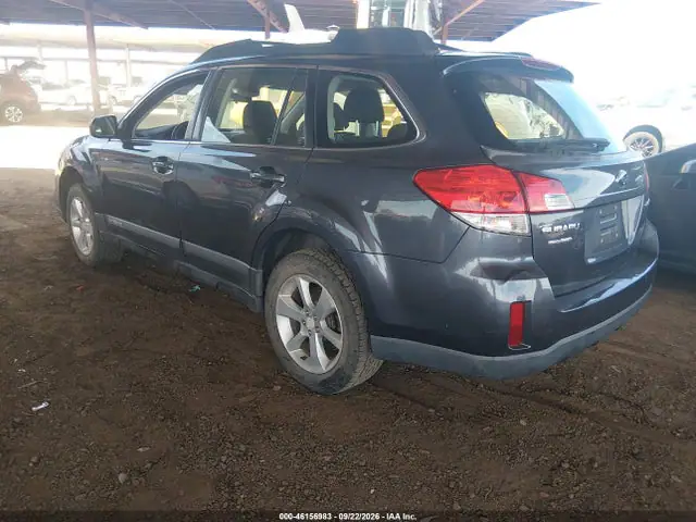 4S4BRCAC2E3248504 — 2014 Subaru Outback 2.5I, фото 3 с аукциона IAAI 06.10.2026, Естественный износ