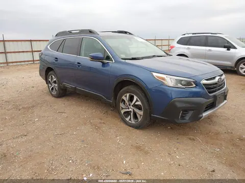 4S4BTANC1M3207554 — 2021 Subaru Outback Limited, Град (Hail), фото до ремонта
