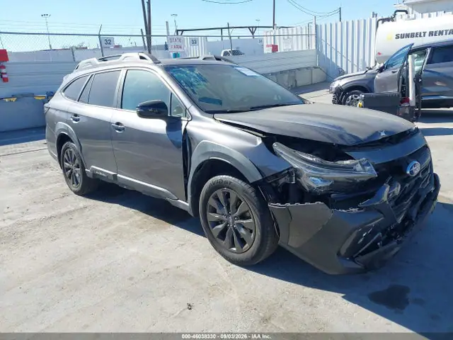 4S4BTGLD2P3117946 — 2023 Subaru Outback Onyx Edition Xt, Передняя часть (Front End), фото до ремонта