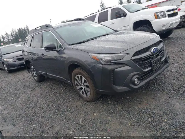 4S4BTACCXR3163404 Subaru Outback Premium 2024 — повреждение Задняя часть, фото до ремонта