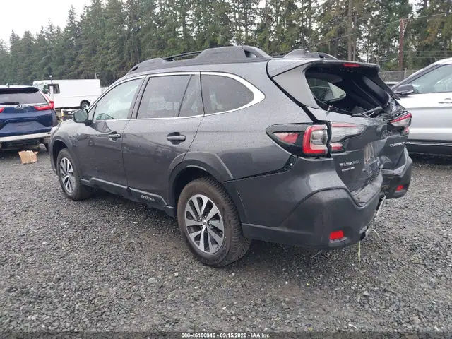 4S4BTACCXR3163404 — 2024 Subaru Outback Premium, фото 3 с аукциона IAAI 14.10.2026, Задняя часть