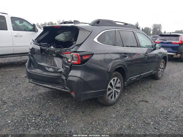 4S4BTACCXR3163404 — 2024 Subaru Outback Premium, фото 4 с аукциона IAAI 14.10.2026, Задняя часть