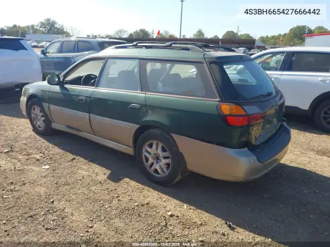 2002 Subaru Outback VIN 4S3BH665427666442 фото 4