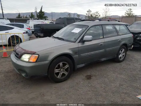 2004 Subaru Outback H6-3.0 L.l. Bean Edition VIN 4S3BH806247622763 фото 3