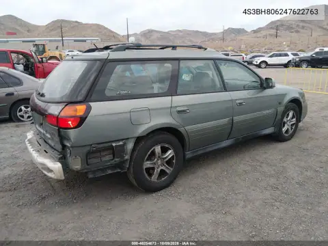 2004 Subaru Outback H6-3.0 L.l. Bean Edition VIN 4S3BH806247622763 фото 5