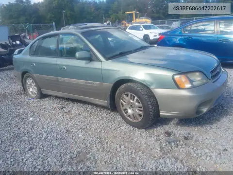 4S3BE686447202617 — 2004 Subaru Outback, Естественный износ, фото до ремонта