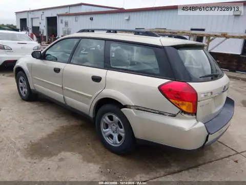 4S4BP61CX77328913 — 2007 Subaru Outback, фото 4 с аукциона IAAI, Задняя часть слева