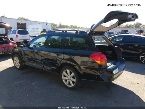 2007 Subaru Outback 2.5I Limited VIN 4S4BP62C077327736 фото 3
