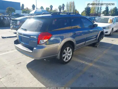 4S4BP62C687338290 — 2008 Subaru Outback, фото 5 с аукциона IAAI, Правый бок