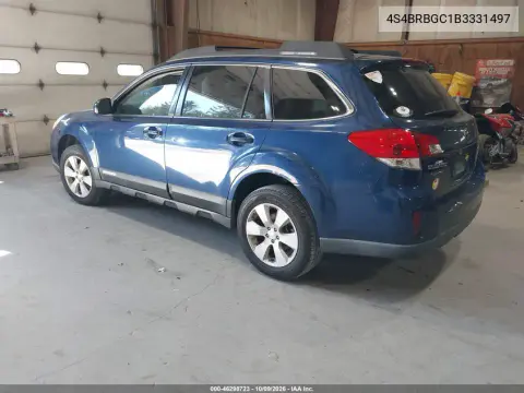 2011 Subaru Outback 2.5I Premium VIN 4S4BRBGC1B3331497 фото 4