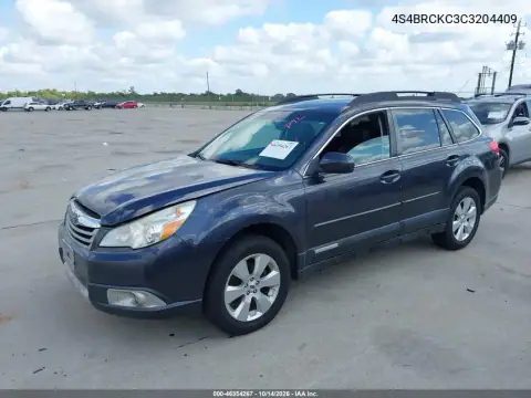 4S4BRCKC3C3204409 — 2012 Subaru Outback, фото 3 с аукциона IAAI, Естественный износ