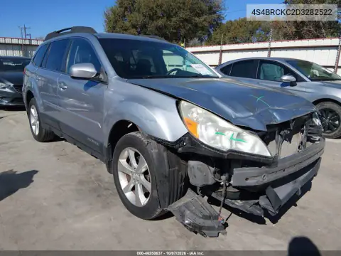 2013 Subaru Outback 2.5I Limited VIN 4S4BRCKC2D3282522 фото 2