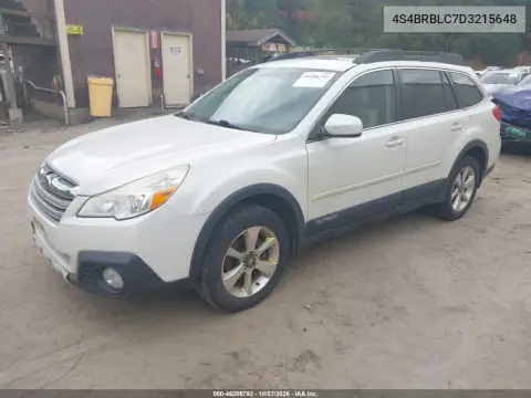 2013 Subaru Outback 2.5I Limited VIN 4S4BRBLC7D3215648 фото 3