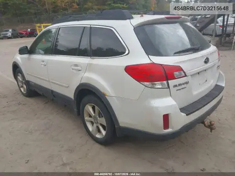 2013 Subaru Outback 2.5I Limited VIN 4S4BRBLC7D3215648 фото 4