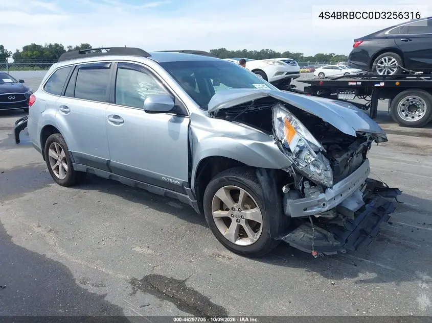 2013 Subaru Outback 2.5I Premium VIN 4S4BRBCC0D3256316 фото 1
