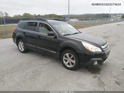 4S4BRCKC6D3279624 — 2013 Subaru Outback, Естественный износ, фото до ремонта
