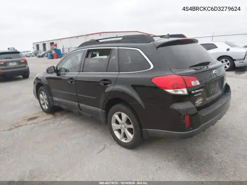 4S4BRCKC6D3279624 — 2013 Subaru Outback, фото 4 с аукциона IAAI, Естественный износ