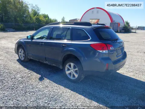 2014 Subaru Outback 3.6R Limited VIN 4S4BRJMC7E2288437 фото 4