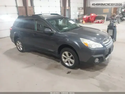 4S4BRBMC9E3312320 — 2014 Subaru Outback, Естественный износ, фото до ремонта