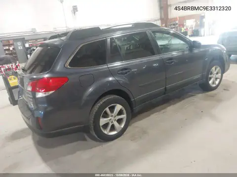 2014 Subaru Outback 2.5I Limited VIN 4S4BRBMC9E3312320 фото 5