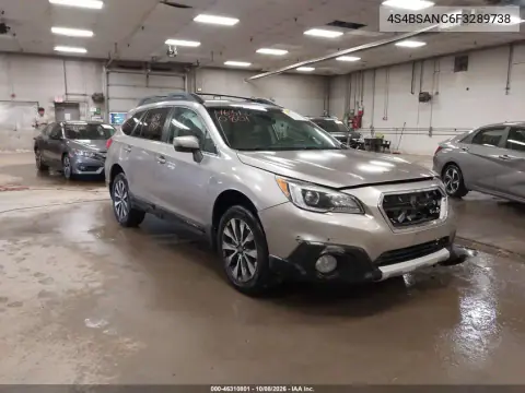 2015 Subaru Outback 2.5I Limited VIN 4S4BSANC6F3289738 фото 2