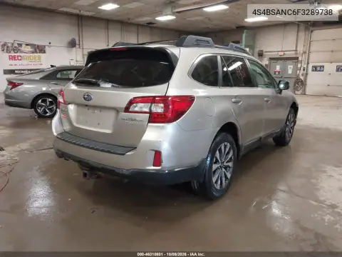 2015 Subaru Outback 2.5I Limited VIN 4S4BSANC6F3289738 фото 5