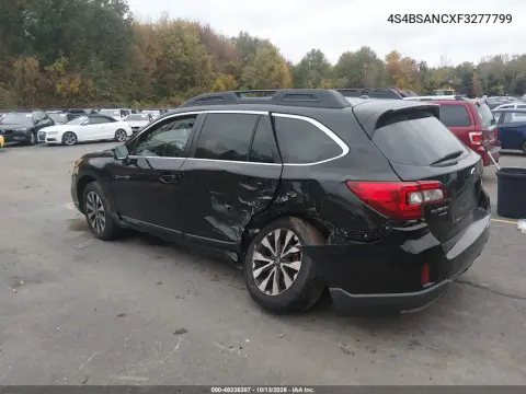 2015 Subaru Outback 2.5I Limited VIN 4S4BSANCXF3277799 фото 4