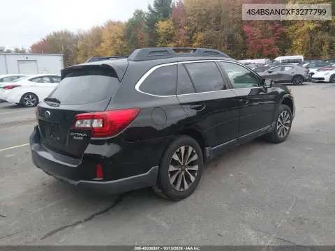 2015 Subaru Outback 2.5I Limited VIN 4S4BSANCXF3277799 фото 5
